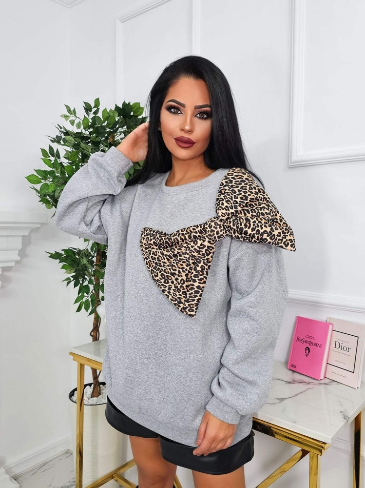 Суитшърт Leopard printed