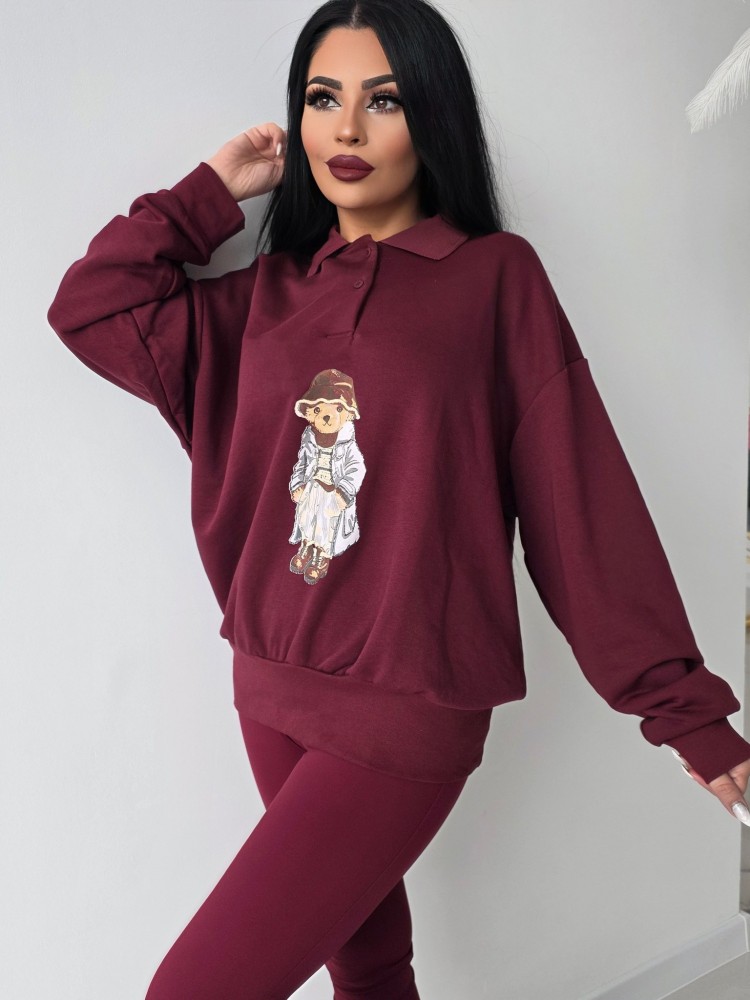 Суитшърт с мече