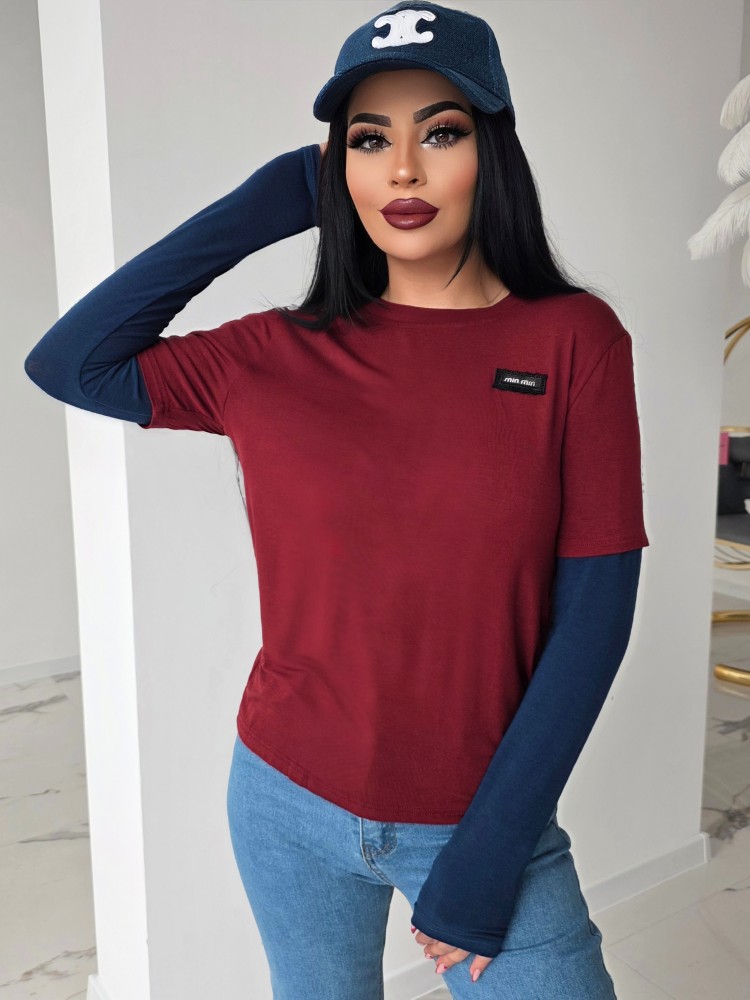 Тениска 2 в 1