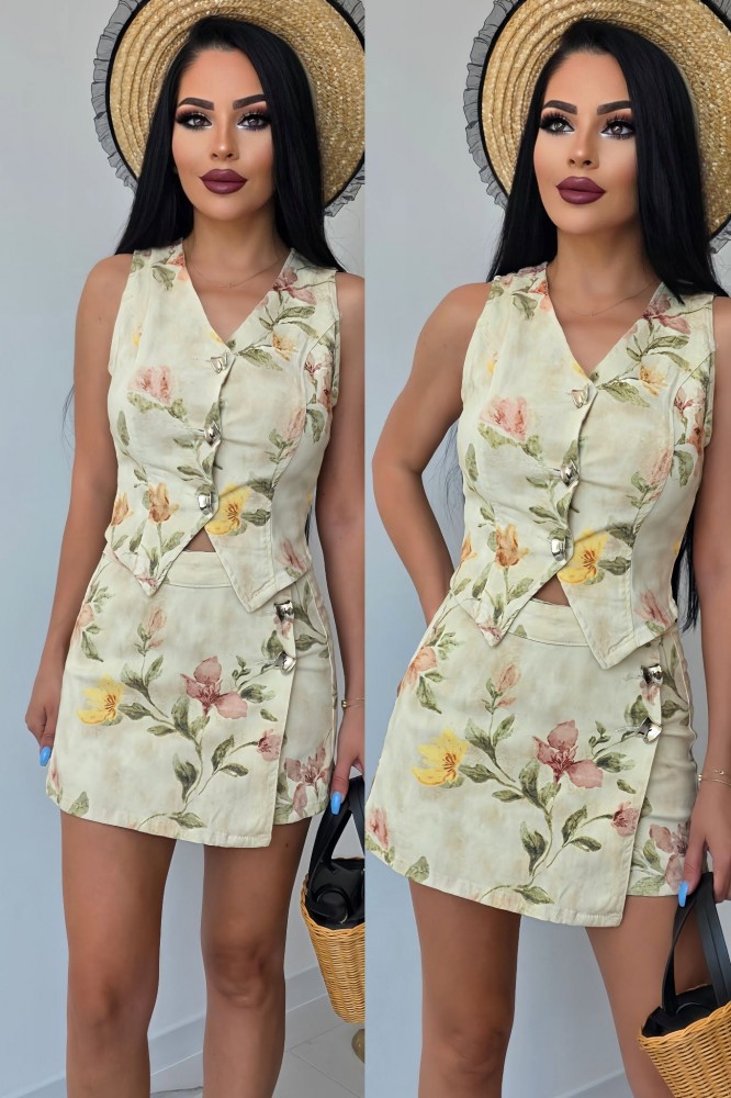 Униклен дънков комплект Denim Bloom