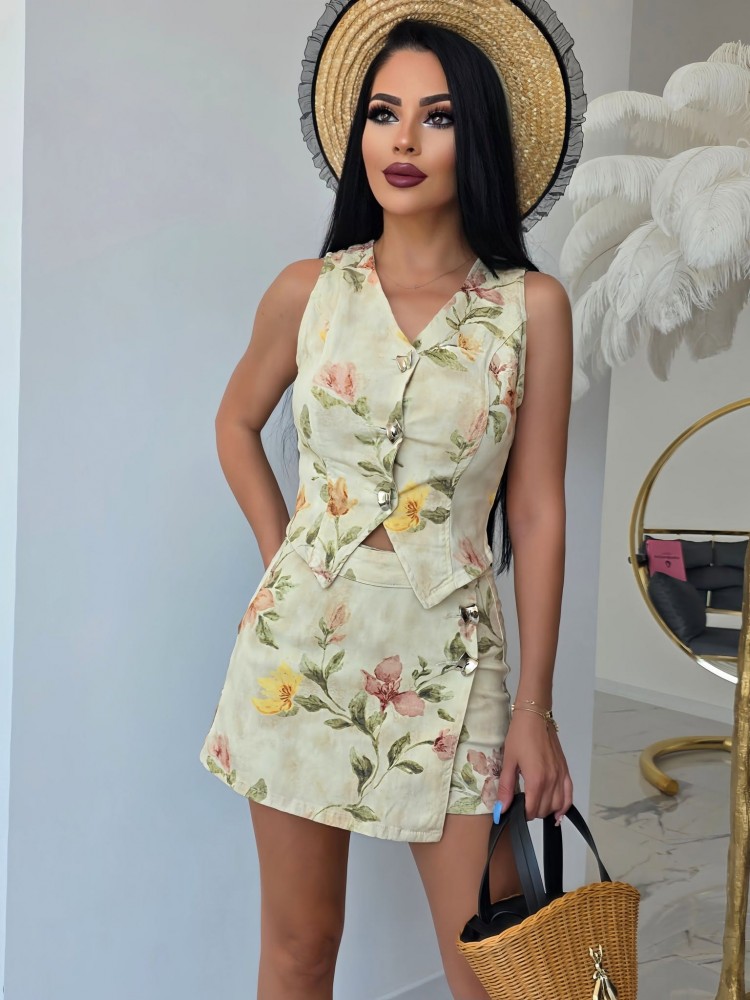 Униклен дънков комплект Denim Bloom