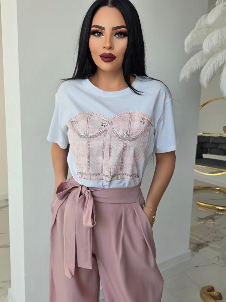 Великолепна тениска Pink code