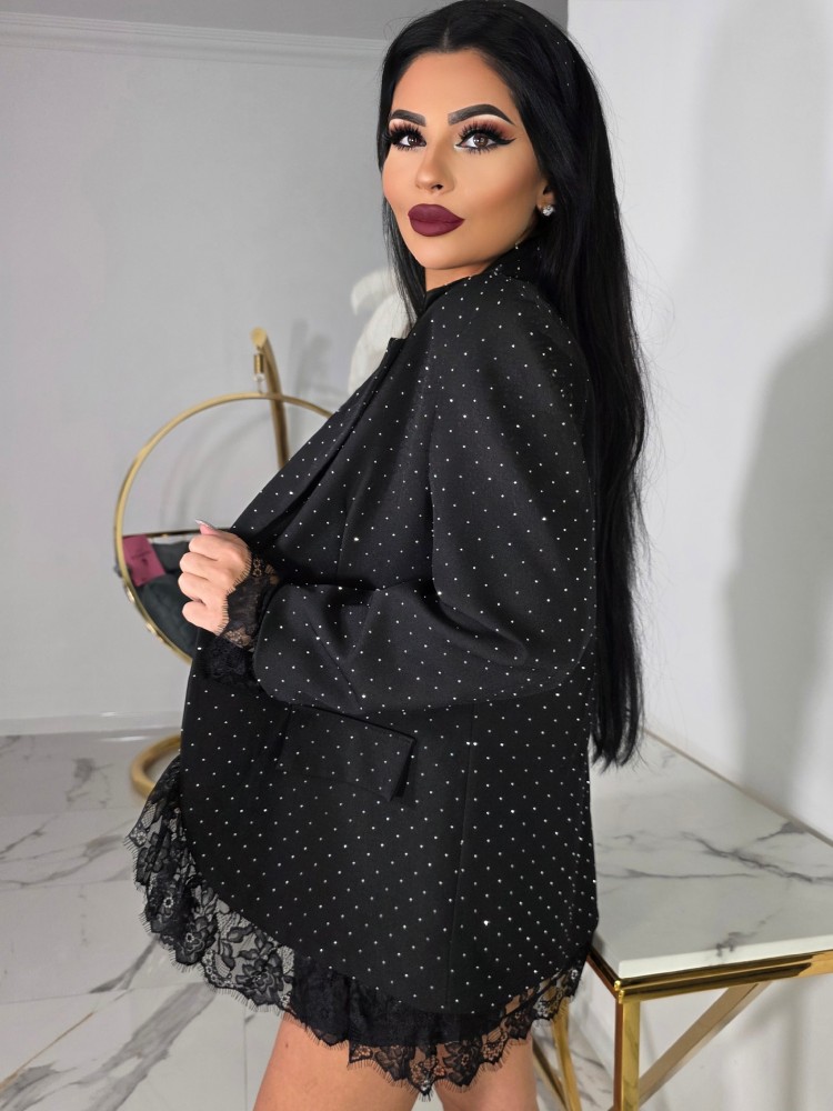 Впечатляващо сако Glam в черно