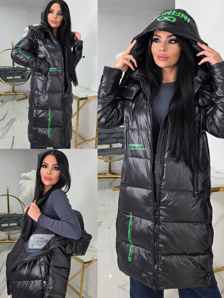 Яке Infinity с гъши пух в черно Яке Infinity с гъши пух в черно