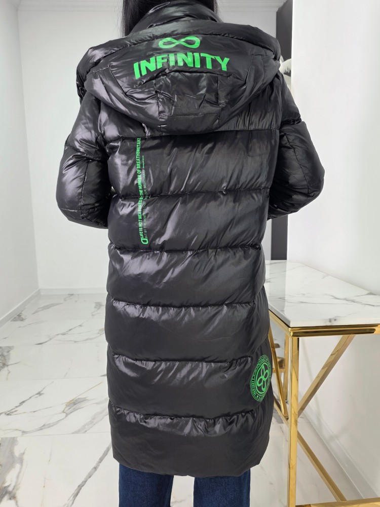 Яке Infinity с гъши пух в черно Яке Infinity с гъши пух в черно