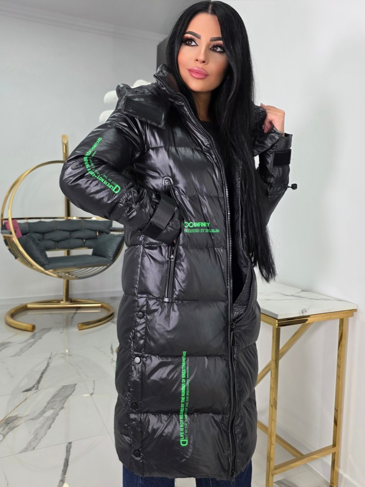 Яке Infinity с гъши пух в черно Яке Infinity с гъши пух в черно