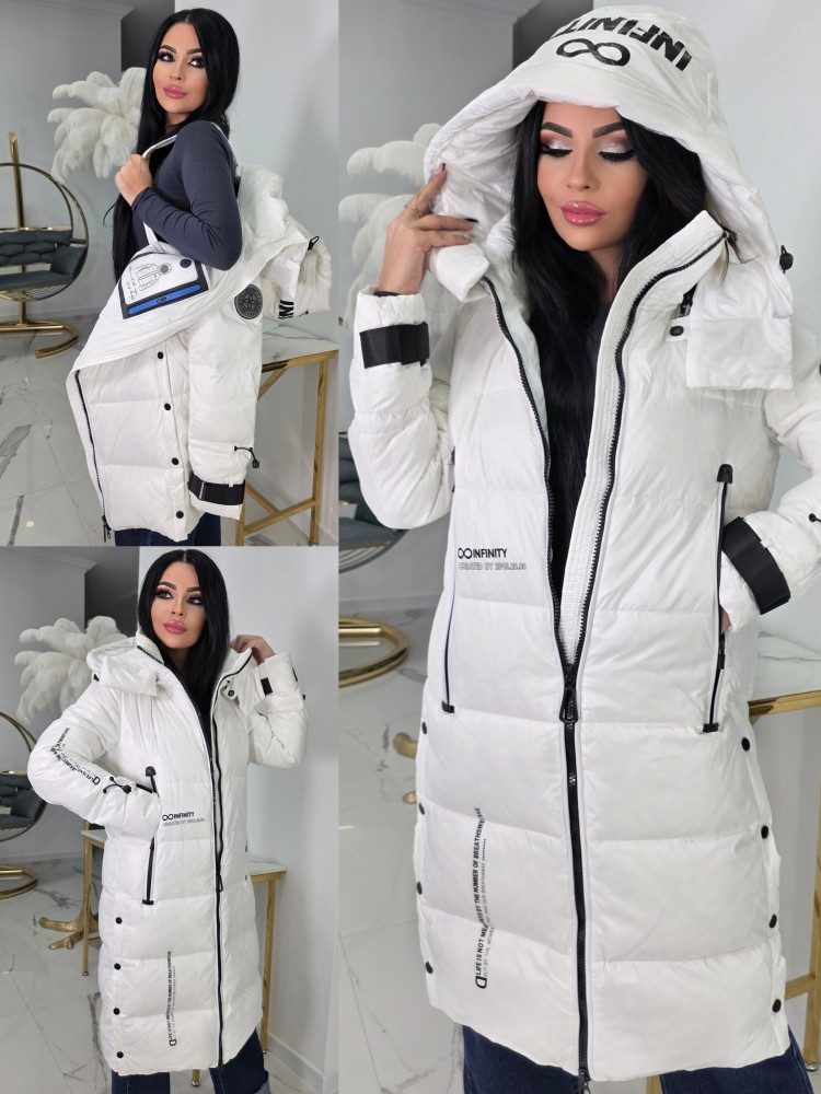 Яке Infinity с гъши пух в бяло Яке Infinity с гъши пух в бяло