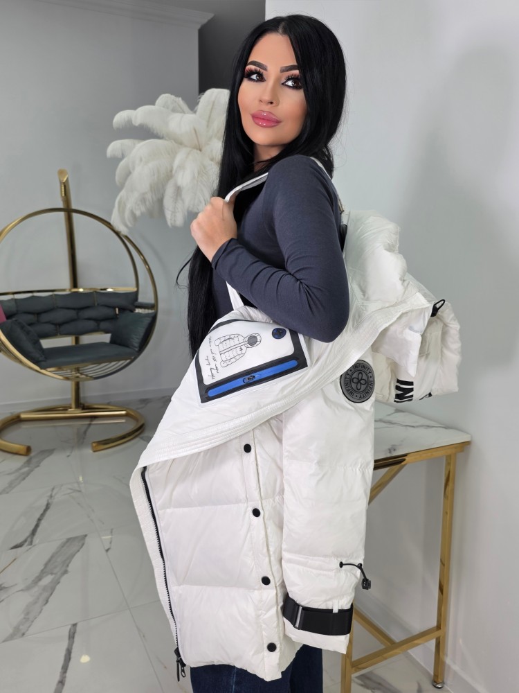 Яке Infinity с гъши пух в бяло