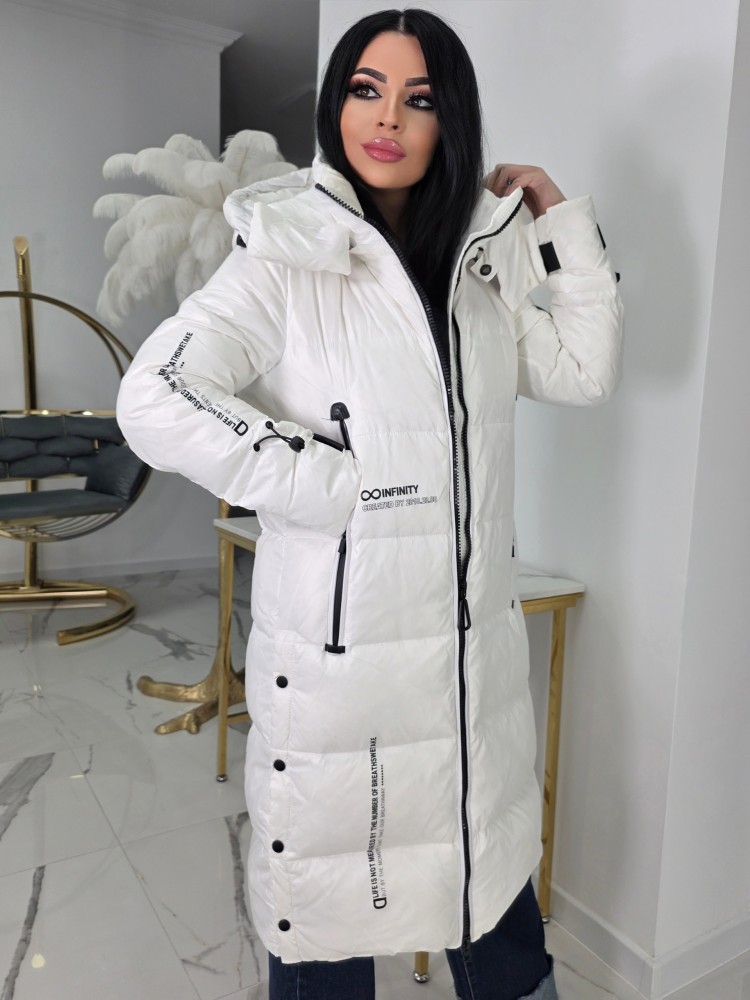Яке Infinity с гъши пух в бяло Яке Infinity с гъши пух в бяло
