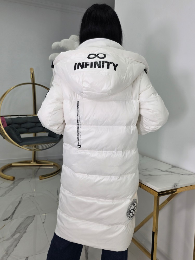 Яке Infinity с гъши пух в бяло Яке Infinity с гъши пух в бяло