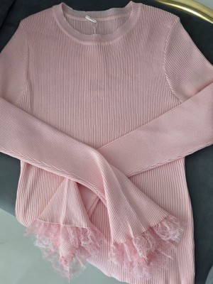 Блузка от фино плетиво Pink