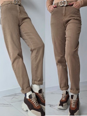 Дънки с еластичност и коланче