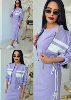 Дънков комплект Lavender Denim Set