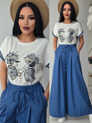 Дънков панталон Pretty Lady