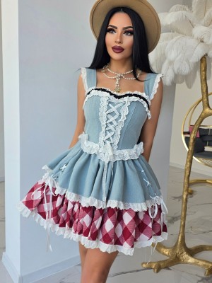 Дънкова рокля Baby Doll Blue