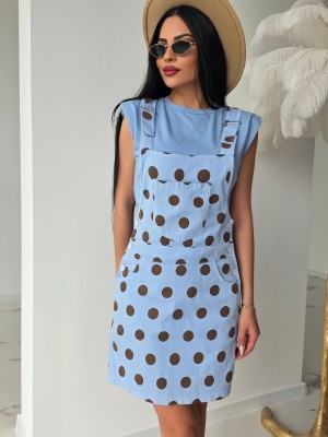 Дънкова рокля Blue Dot Denim