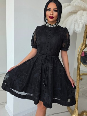 Дантелена рокля  Pearl Lace Elegance