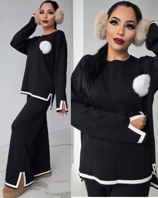 Екип от бандажно плетиво Black