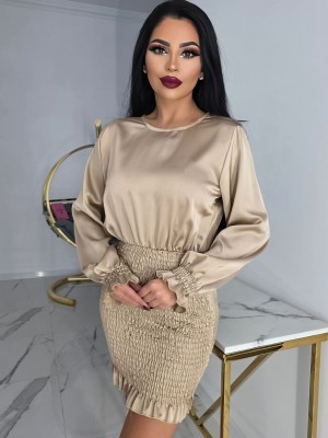 Елегантна рокля Gold