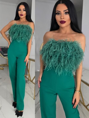 Гащеризон с естествени пера