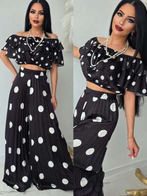 Комплект Black Satin Elegance