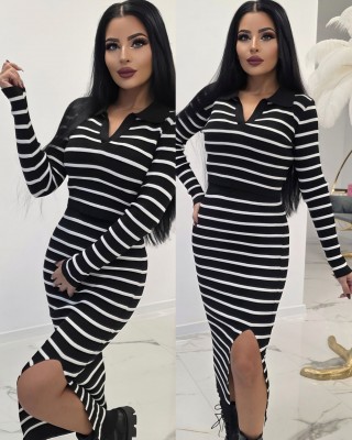 Комплект блуза и пола Black and white