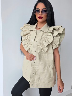 Кожен елек Lady