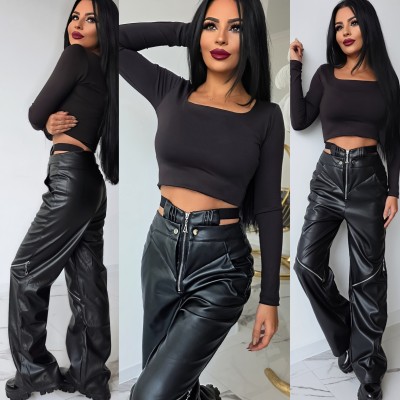 Кожен панталон Exe