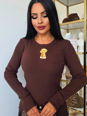 Красива блуза Brown Belle