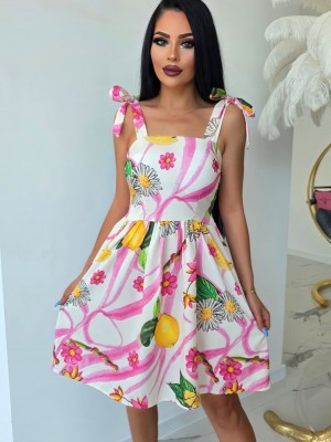 Красива рокля Lemon Blossom
