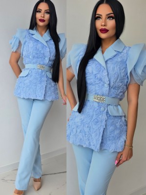 Луксозен костюм Blooming Azure