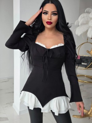 Луксозен удължен топ