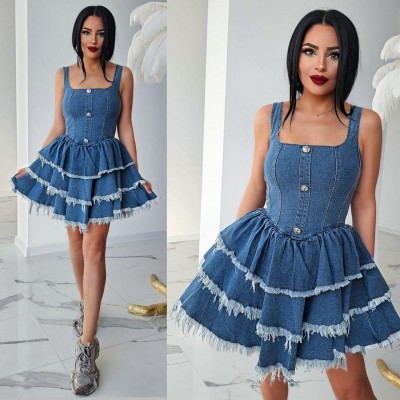 Луксозна кукленска рокля