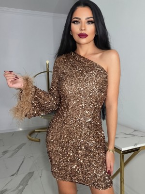 Луксозна рокля Shine