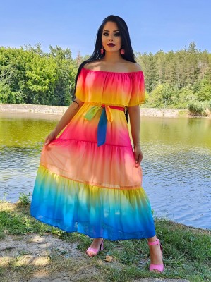Луксозна рокля палитра от цветове