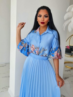Лускозна риза от сатен Karry