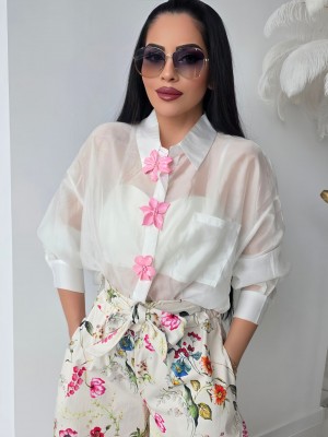 Нежна риза Iconic White