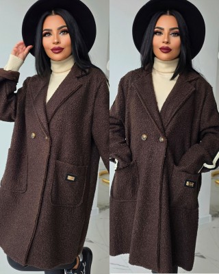 Палто от висококачествено букле Autumn