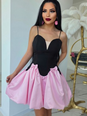 Приказна рокля Pink Noir Elegance