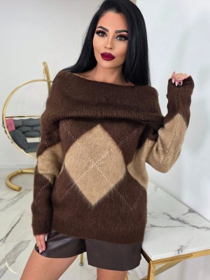 Пухкав пуловер Holiday