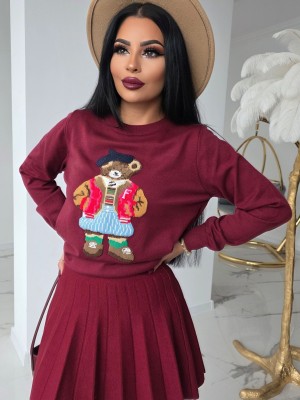 Пуловер с кашмир Bear