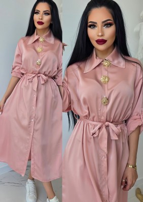 Рокля Blush Satin Dress