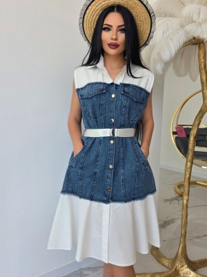 Рокля Denim Chic Dress