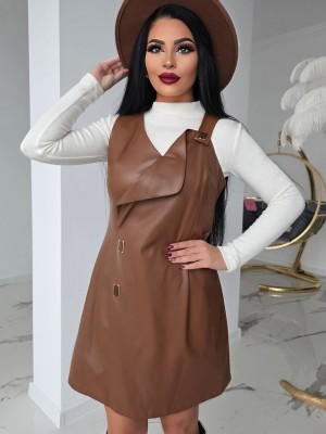 Рокля от две части- поло блуза и сукман