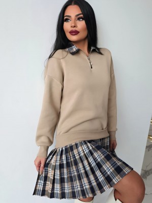 Рокля тип суитшърт Feel