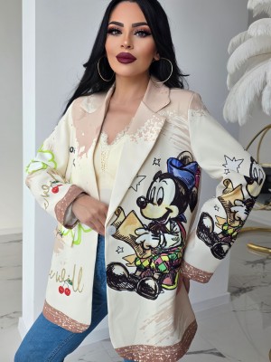 Сако със свободна кройка Vibe