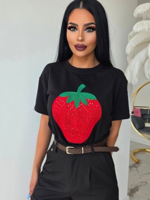 Страхотна тениска Strawberry Kiss