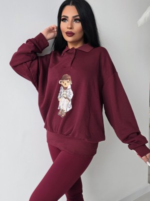 Суитшърт с мече