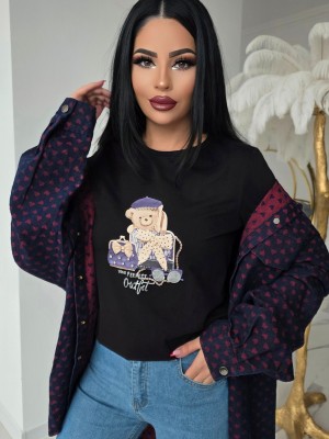 Тениска с  декорация Outfit