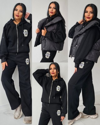Троен екип Trio black